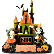 Mickey and Minnie Mouse Halloween Countdown Calendar